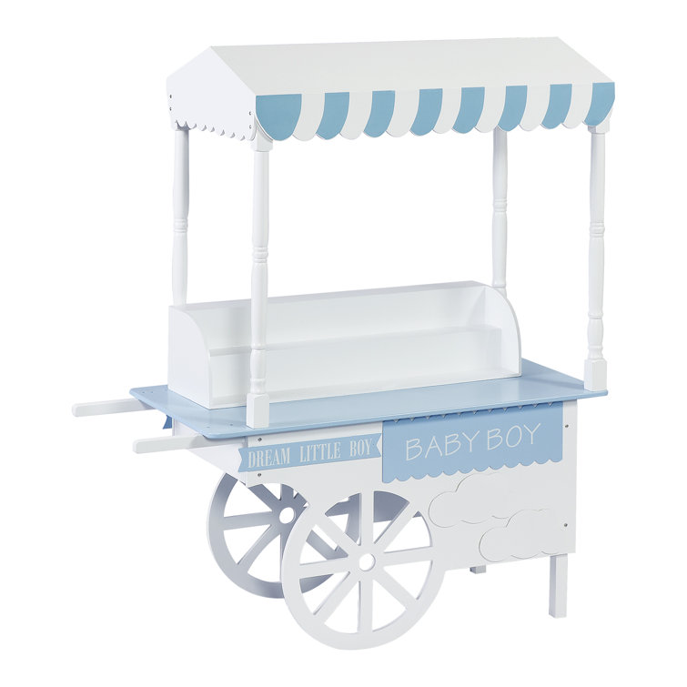 Bala Kid's Wooden Market CartBlue Wayfair